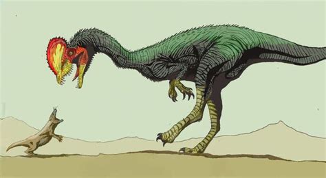 Dilophosaurus Vs Early Mammal By Lucassobotta On Deviantart