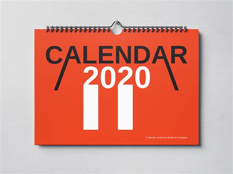 Landscape Calendar 2020 On Behance