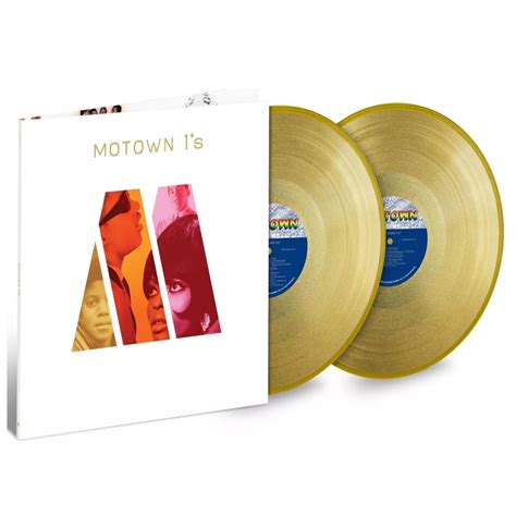 Various Artist Motown 1s Exclusive Gold Colored Vinyl 2lp Album