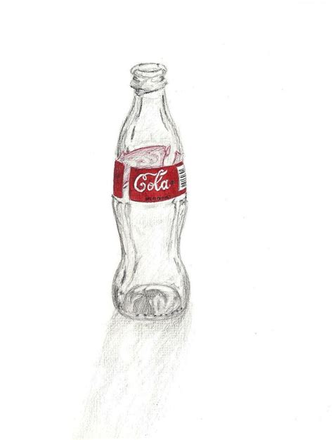 Coke Bottles Art Pencil Coke Bottle Bottle Bottle Art