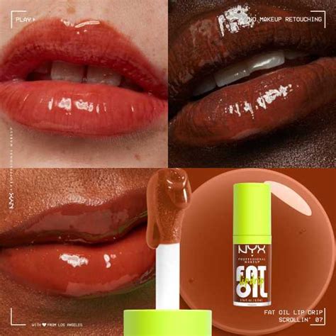 Nyx Professional Makeup Fat Oil Lip Drip Gloss Scrollin Make Up