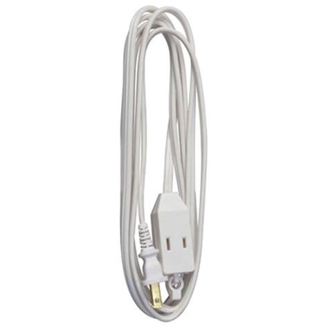 15 Ft Indoor Extension Cord White Busy Beaver