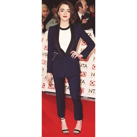 Maisie Williams On Twitter Freshest Suit From Dieselblackgold Thank