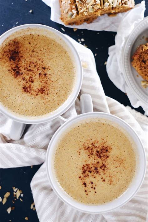 pumpkin chai latte caffeine free dairy free refined sugar free recipe pumpkin chai chi