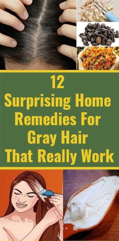 Get Rid Of Gray Hair Naturally With These 12 Home Remedies Remedies