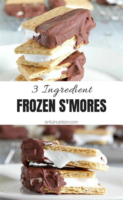 Frozen Smores Recipe A Classic Summer Treat Made With Only Three