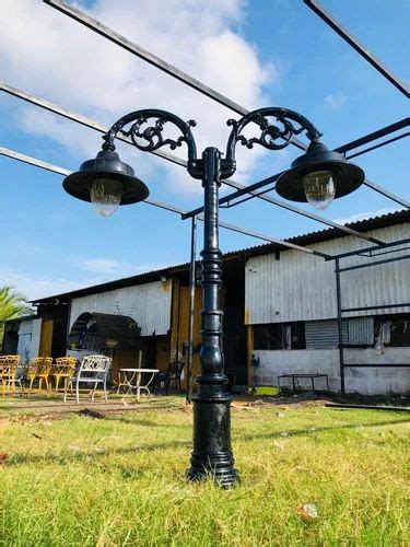 Dual Arm Cast Aluminium Lamp Post For Street 7 M At Rs 22500 In