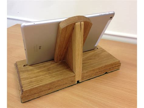 Diy Wooden Tablet Stand Woodworking Plans Shadow Boxes Steel Welding