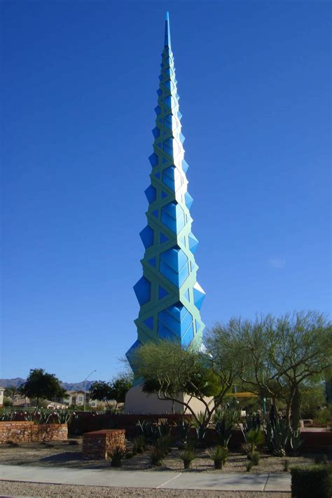 Things To See In Scottsdale Az The Frank Lloyd Wright Spire