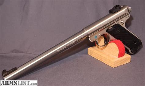 Armslist For Sale Ruger Mark Ii Stainless Target Pistol 10