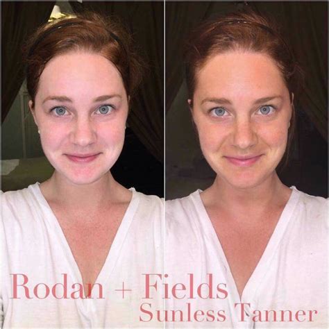 Rodan Fields Sunless Tanner Before And After Get A Nature Summer