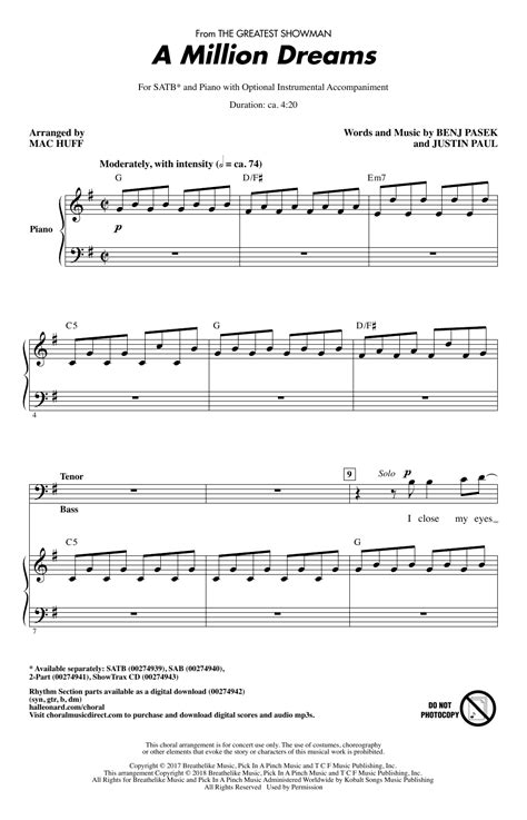 Download and print violin sheet music on jellynote. A million dreams violin sheet music pdf, casaruraldavina.com