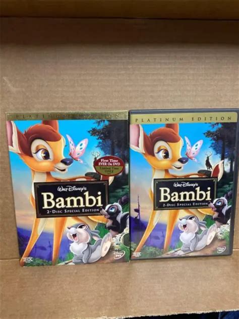 bambi dvd 2005 2 disc set special edition platinum edition walt disney 5 99 picclick