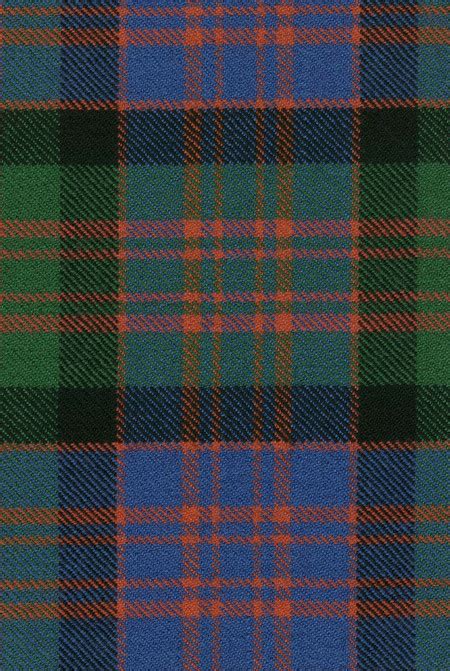 Macdonald Clan Ancient Tartan Fabric Swatch