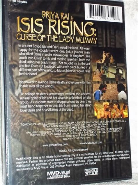 Isis Rising Curse Of The Lady Mummy DVD 2014 For Sale Online EBay