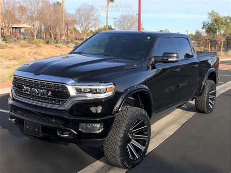 2019 Ram 1500 With 22x12 43 Fuel Contra And 35125r22 Nitto Ridge