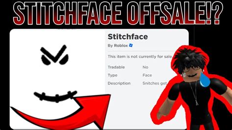 Stitchface Has Been Removed From Roblox Youtube