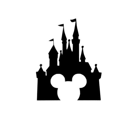 Disney Castle Mickey Vinyl Decal Disney Decal Sticker Etsy