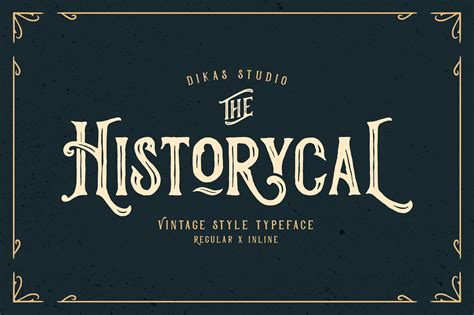 Historycal - 2 Font Styles | Serif Fonts ~ Creative Market