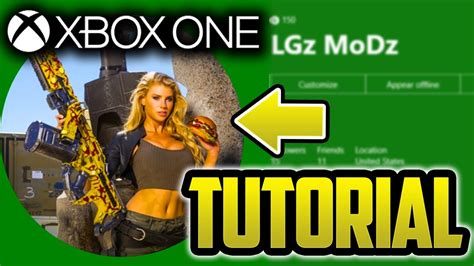 How To Get A Custom Xbox One Gamer Picture Best Tutorial 2017 Easy
