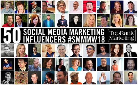 50 Social Media Marketing Influencers To Learn From In 2018 Smmw18