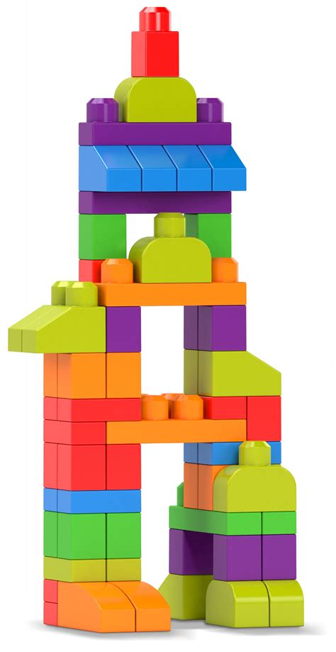 Mega Bloks Build N Create Set With 250 Colorful Building Blocks
