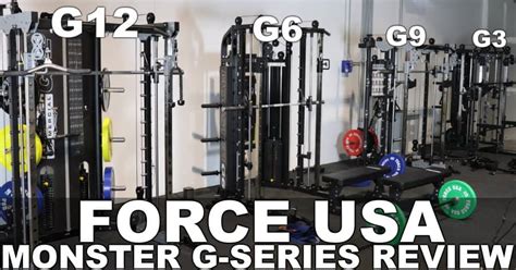 Force Usa Monster G3 G6 G9 And G12 All In One Gym Reviews