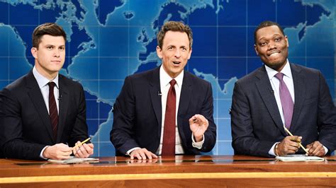 Watch Saturday Night Live Highlight Weekend Update Really With Seth Meyers Colin Jost And