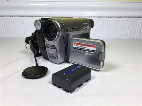 Sony Handycam Dcr Trv280 Digital 8 Camcorder Battery And Cassette As Is