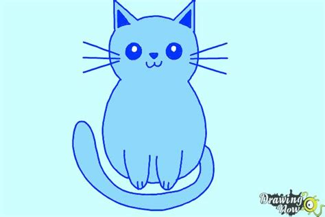 How To Draw A Kitten Super Easy Drawingnow