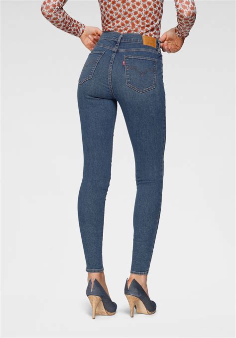 levi s® skinny fit jeans 720 high rise super skinny met hoge taille nu online bestellen otto