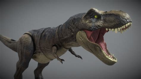 Jurassic World Tyrannosaurus Rex 3d Model By Guillermo Momplet Momplet [6ff4757] Sketchfab