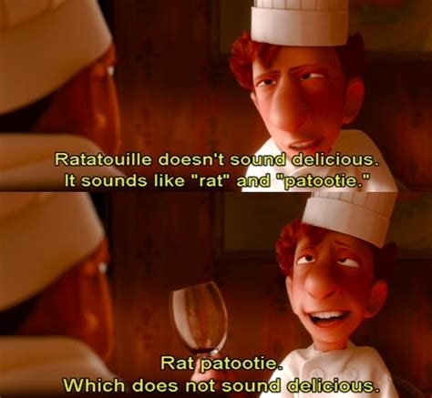 Ratatouillesuch A Cute Movie Disney Quotes Funny Cute Disney