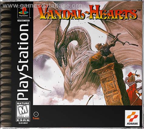 Vandal Hearts Sony Playstation Artwork Box