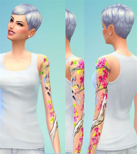 Seventhecho Female Tattoos • Sims 4 Downloads Sims 4 Tattoos Sims 4