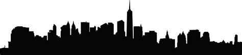 Free Clip Art New York City Skyline Silhouette Clipart Best