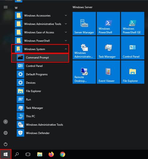 Simply hold shift, and then right. Here are the 10 ways to open Command Prompt in Windows 10