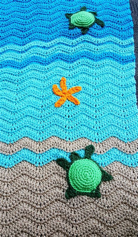 Beautiful Crochet Sea Turtle Blanket Design Ideas 38238 Decoor F7c
