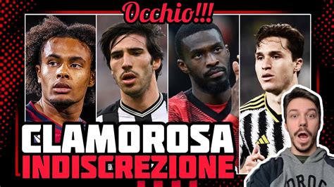 CLAMOROSA INDISCREZIONETONALICHIESA ZIRKZEEDAL MILAN FAN SAPERE