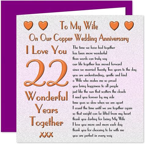10 New Ideas Anniversary Card Verses Anniversary Cards 22nd