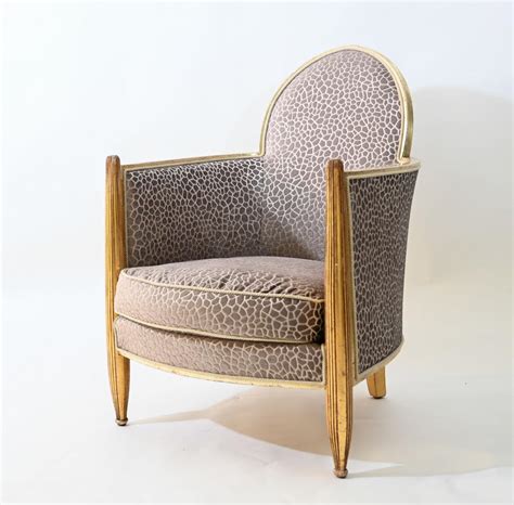 Art Deco Club Chair Attributed To Paul Follot Bada