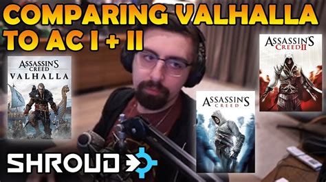 SHROUD Comparing VALHALLA To OLD ASSASSIN S CREEDS AC 1 AC 2