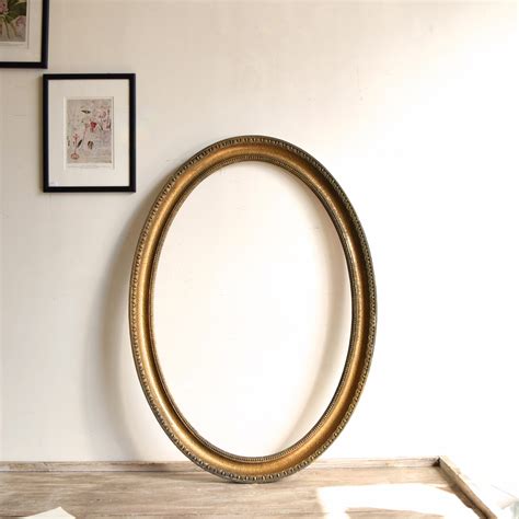 Oval Wooden Frame