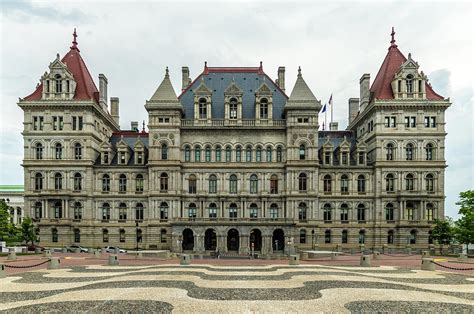 New York State Capital Building Photograph By Ray Sheley