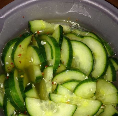 Pickled Cucumbers With Vinegar And Sugar Pickled Cucumbers With Rice