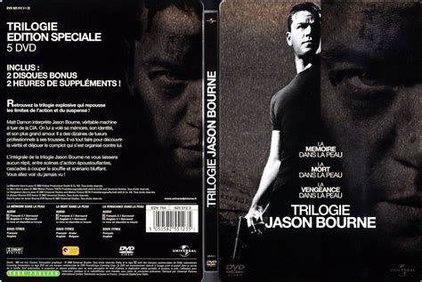 Jaquette Dvd De Jason Bourne Trilogie Cinéma Passion