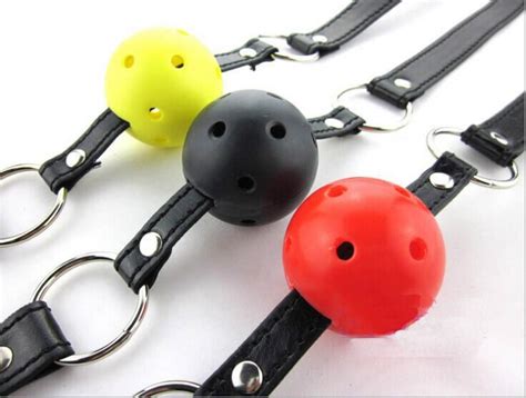 2015 Sm Products Erotic Toys Mouth Ball Offbeat Female Oral Sex Plug Pu Leather Band Ball