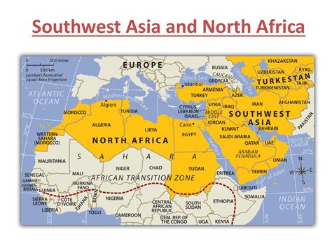 Map Of Southwest Asia And North Africa World Map Atlas