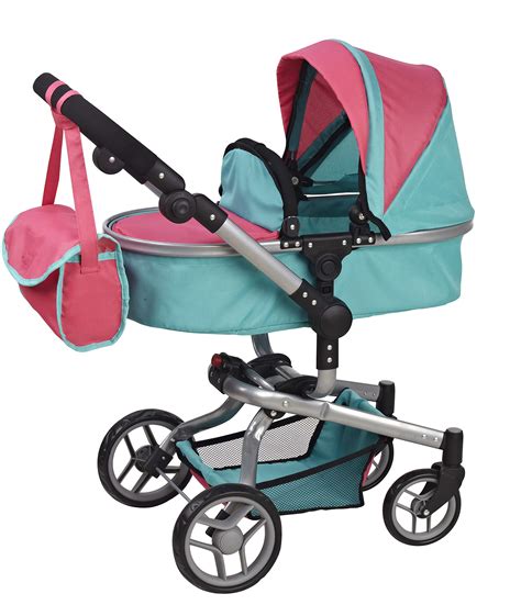 Buy Deluxe 2 In 1 Doll Stroller Extra Tall 32 High Online At Desertcartuae