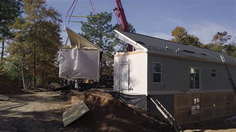 Wow A Modular Home With A Basement Youtube